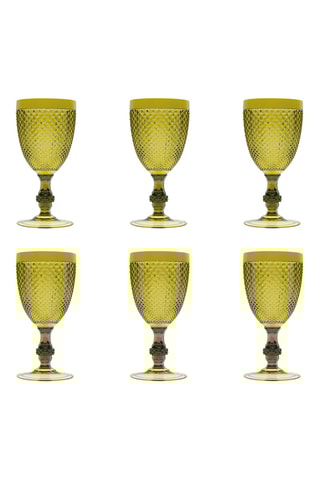 6 verres à pied Diamond - 39  cl