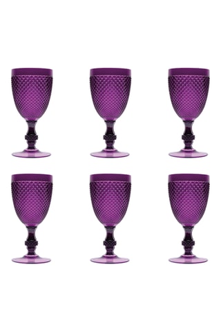 6 verres à vin Diamond - 39 cl