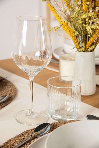 6 verres à vin Alba - 38 cl