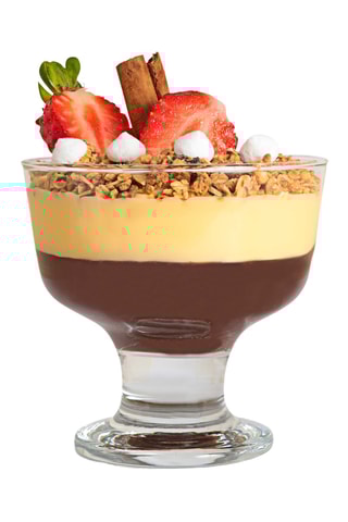 6 coupelles à dessert Malibu en verre  -  29 cl