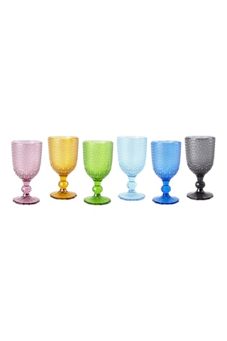 6 verres à pied Ice - 30 cl