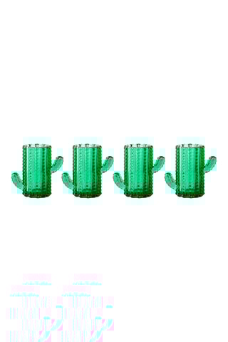 4 verres à liqueur Cactus - 5 cl