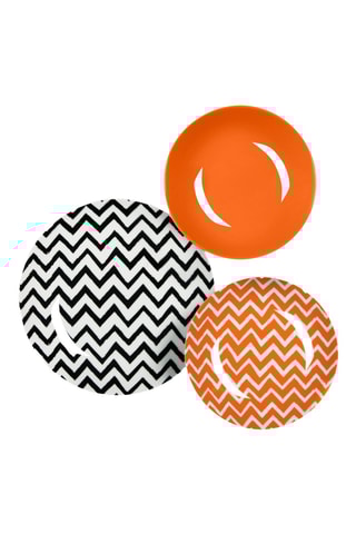 Service Crazy line en porcelaine et grès -  18 pièces