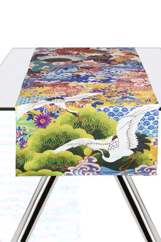 Chemin de table - Bleu - 45 x 140 cm