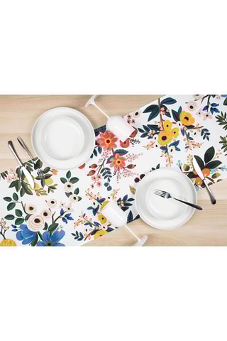 Chemin de table Fiori Frida - Multicolore - 45 x 140 cm