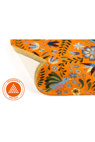 Vloerkleed - Oranje - 55 x 110 cm