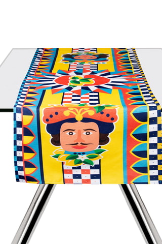 Chemin de table - 45 x 140 cm - Jaune