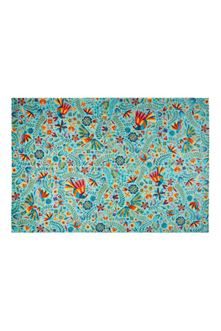 Vloerkleed - Hemelsblauw - 165 x 110 cm
