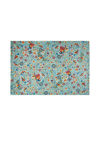 Vloerkleed - Hemelsblauw - 165 x 110 cm