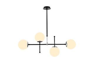 Hanglamp My Legend  - Zwart - 4 x 100 W