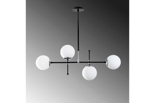 Hanglamp My Legend  - Zwart - 4 x 100 W