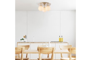 Plafondlamp Well - Goudkleurig - 3 x 40 W