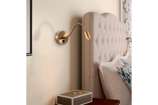 Wandlamp Reading - Goudkleurig - 1 W