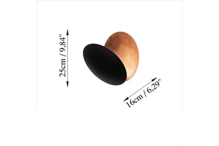 Ledwandlamp - Zwart - 5 W