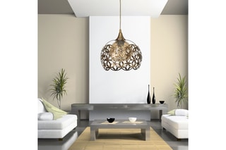 Hanglamp Nevra - Goudkleurig - 60 W