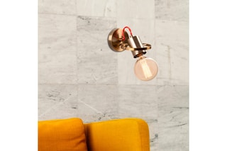 Wandlamp Vaveyla - Goudkleurig en Rood - 100 W