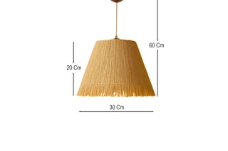 Hanglamp Mantra - Beige - 40 W