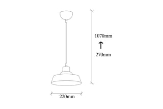 Hanglamp Berceste - Goudkleurig - 100 W