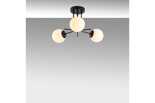Hanglamp Daisy - Zwart - 3 x 40 W