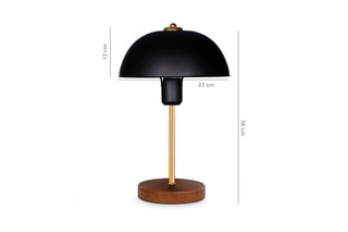 Candeeiro de mesa Ayd Preto