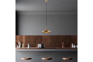 Verstelbare Hanglamp Eysan - Goudkleurig - 40 W