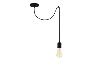 Hanglamp Kabluni - Zwart - 40 W