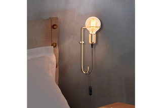 Wandlamp Pota - Goudkleurig - 100 W