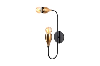 Aplique de parede Kadeh - 3211 - Preto