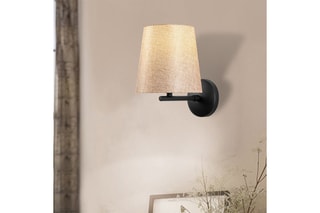 Wandlamp Profil - Zwart en Beige - 40 W