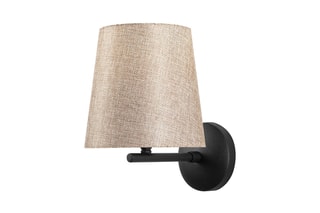 Wandlamp Profil - Zwart en Beige - 40 W