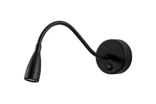 Aplique de parede Preto