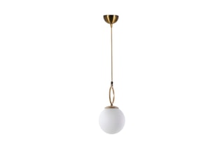Hanglamp Morino Tekli - Goudkleurig - 60 W
