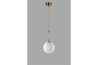 Hanglamp Morino Tekli - Goudkleurig - 60 W