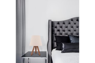 Tafellamp Ayd - Wit en Naturel - 60 W