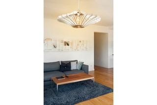 2 candeeiros suspensos Crown Branco