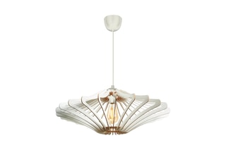 2 candeeiros suspensos Crown Branco