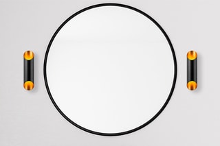 Aplique de parede Cut - Preto