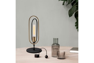 Tafellamp - Zwart en Goudkleurig - 40 W
