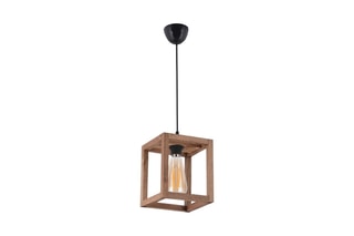 Houten Hanglamp - Naturel - 45 - 60 W