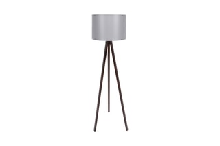 Candeeiro de pé - Cinzento - 45-60 W - 145 cm