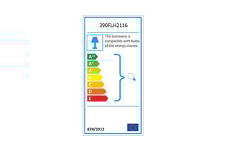 2 apliques de parede - Castanho -­ 2 x 60 W
