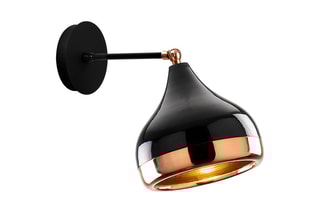 Aplique de parede Yildo  - Preto - 40 W