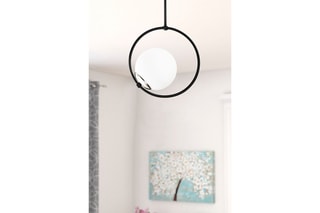Hanglamp Dolunay - Zwart - 40 W