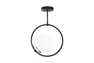 Hanglamp Dolunay - Zwart - 40 W