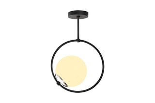 Hanglamp Dolunay - Zwart - 40 W