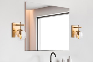 Aplique de parede Zahar - Dourado - 40 W