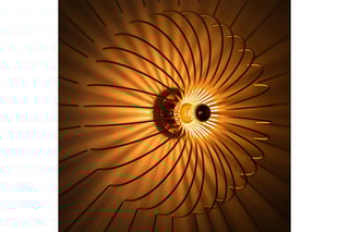 Aplique de parede Aspendos Branco