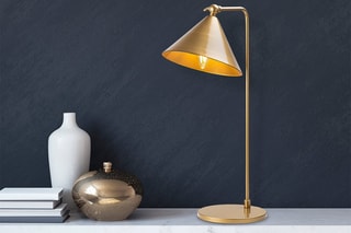 Candeeiro de mesa Konika - Dourado