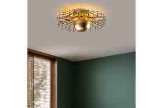 Candeeiro de teto Kaya - Dourado - 10 W