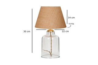 Candeeiro de mesa Ayd - Bege